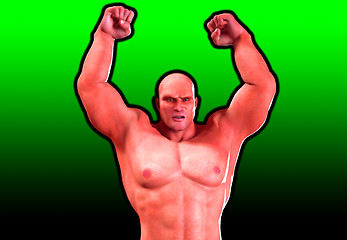 Image showing Raging Strongman