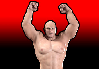 Image showing Raging Strongman