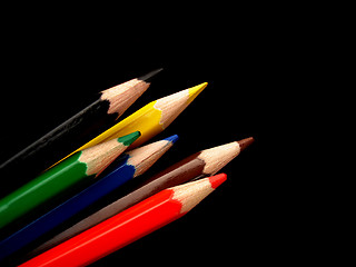 Image showing Colour Pencils 4