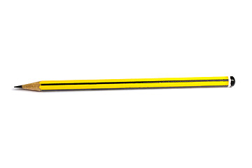 Image showing Yellow pencil isolated on white