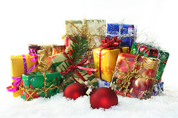 Image showing Christmas presents