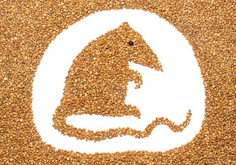 Image showing Buckwheat mouse