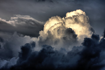 Image showing Storm clouds