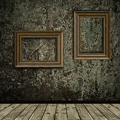 Image showing old photo frames