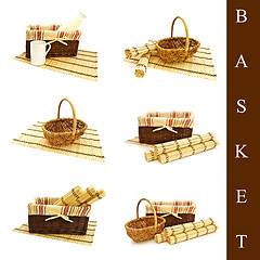 Image showing set of different basket