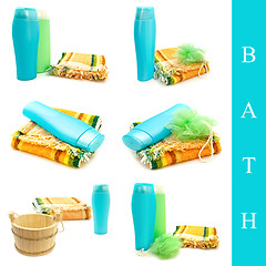 Image showing bath accessories