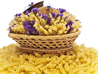 Image showing decorated pasta