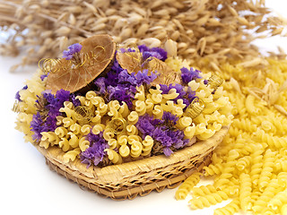 Image showing decorated pasta