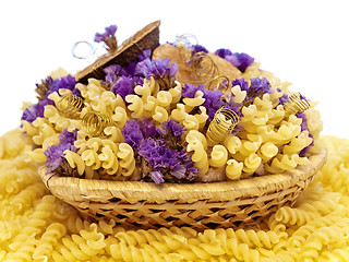 Image showing decorated pasta