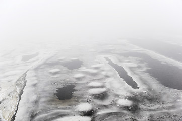 Image showing Winter river