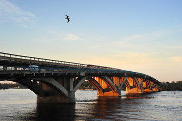 Image showing Metro bridge