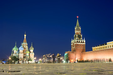 Image showing Red square