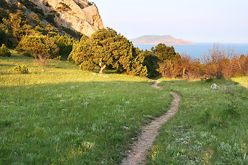 Image showing Crimean mountain