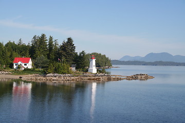 Image showing Lighthouse in British Columbia Canada