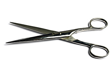 Image showing scissors isolated on a white 