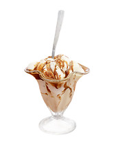 Image showing Ice cream in vase