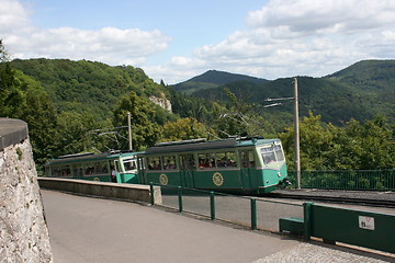 Image showing rack railway