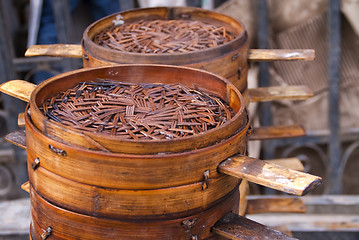 Image showing Beijing dumpling basket.