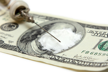 Image showing criminal narcotic business concept