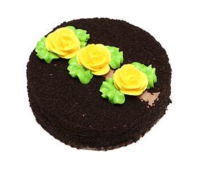 Image showing sweet chocolate cake