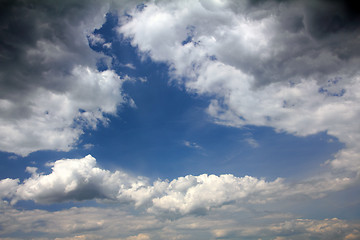 Image showing dramatic clouds