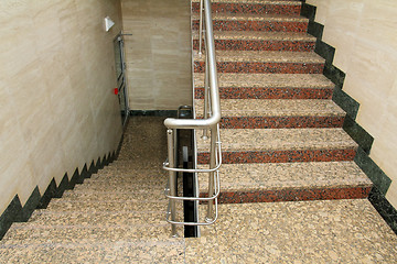 Image showing contemporary staircase