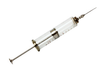 Image showing large syringe with thick needle