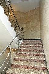 Image showing contemporary staircase