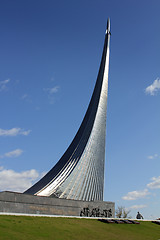 Image showing Monument of space explorers in Moscow