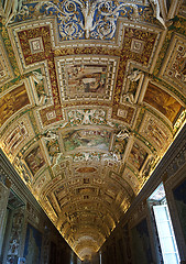 Image showing The vatican museum, ile view