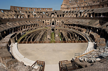 Image showing Colosseum arena, inside view