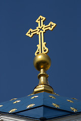 Image showing Gold cross