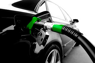 Image showing Green Gasoline