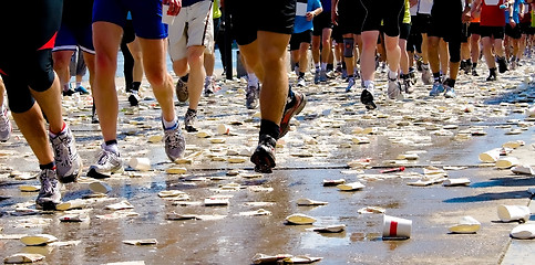 Image showing Runners Marathon