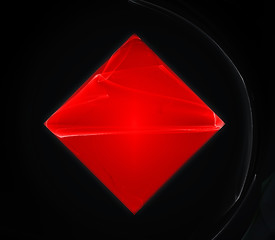 Image showing red crystal
