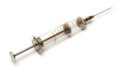 Image showing old syringe