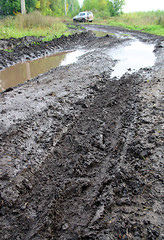 Image showing mud dirty road