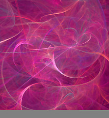 Image showing abstract pink fractal image