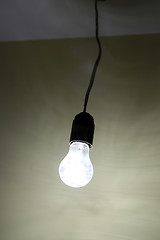 Image showing lighting dirty electrical lamp