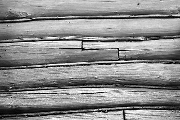 Image showing gray wooden weathered timbers background