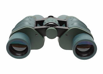 Image showing green binoculars