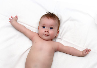 Image showing smiling fun baby