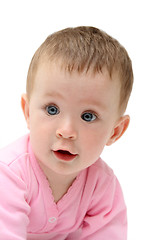 Image showing beauty baby girl portrait
