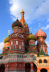 Image showing Towers of Vasiliy Blazhenniy church