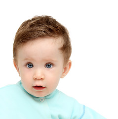 Image showing beauty small baby portrait