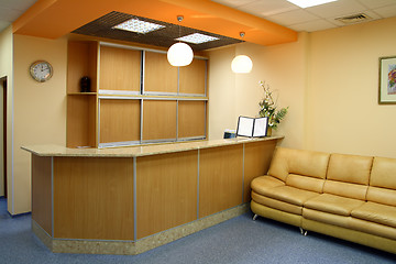 Image showing reception room interior