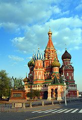 Image showing Vasiliy Blazhenniy church in Moscow