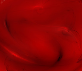 Image showing abstract red fractal background