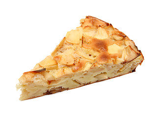 Image showing piece of sweet apple pie