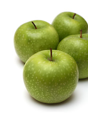 Image showing group of green apples